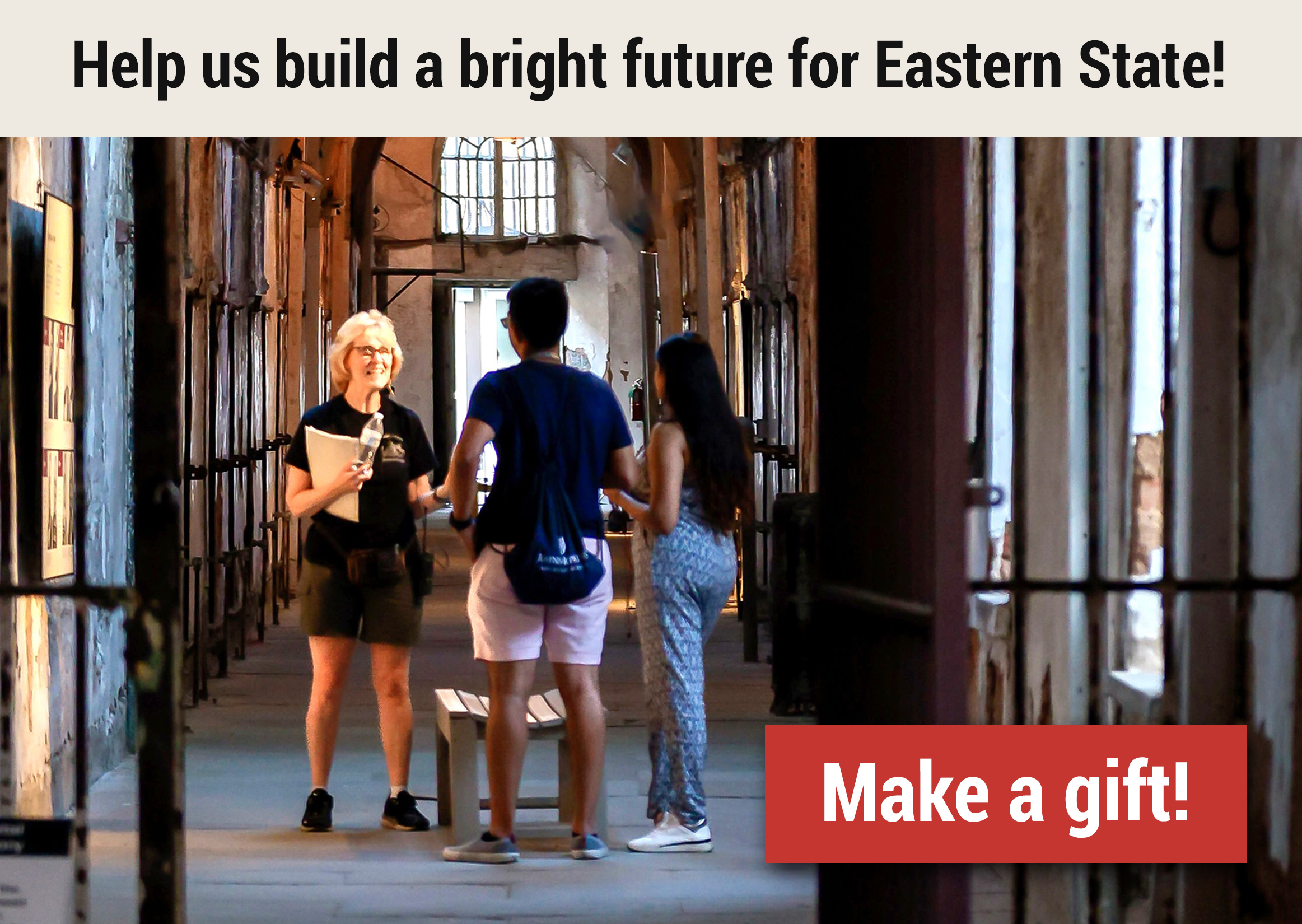 Help us build a bright future. Make a gift today!