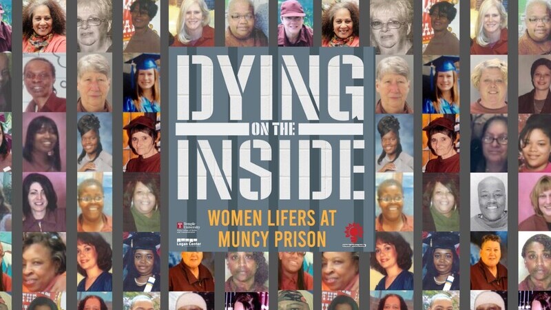 The title card for Dying on the Inside: Women Lifers at Muncy Prison