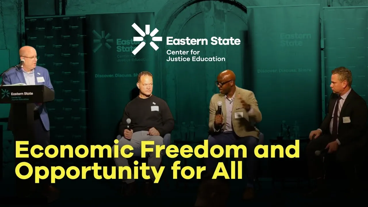 Petey Greene Program Event: Economic Freedom and Opportunity for All