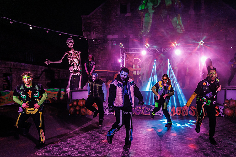 Pumpkin Plaza featuring the Boogie Monsters