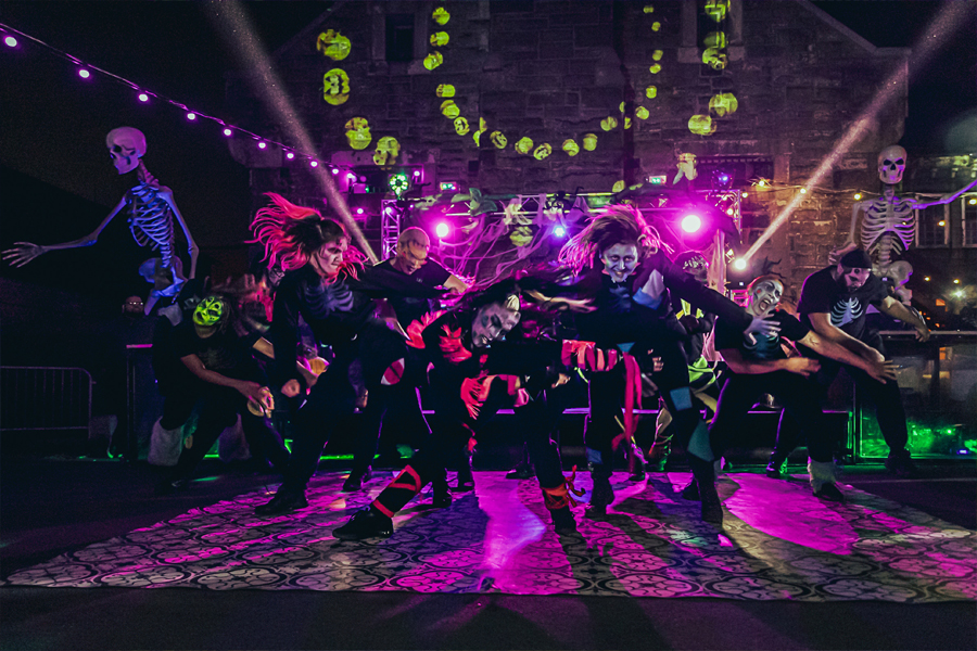 Pumpkin Plaza featuring the Boogie Monsters